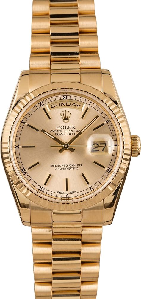 gold rolex presidential 1995|used Rolex presidential watches.